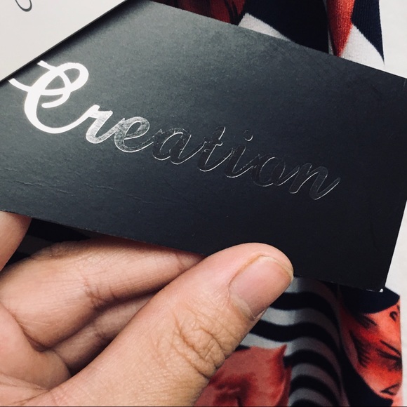 Creation Flower pattern reversible dress (Women) - Picture 3 of 5